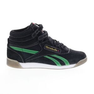 Reebok Womens Freestyle Hi Black Shoes (NWT)
